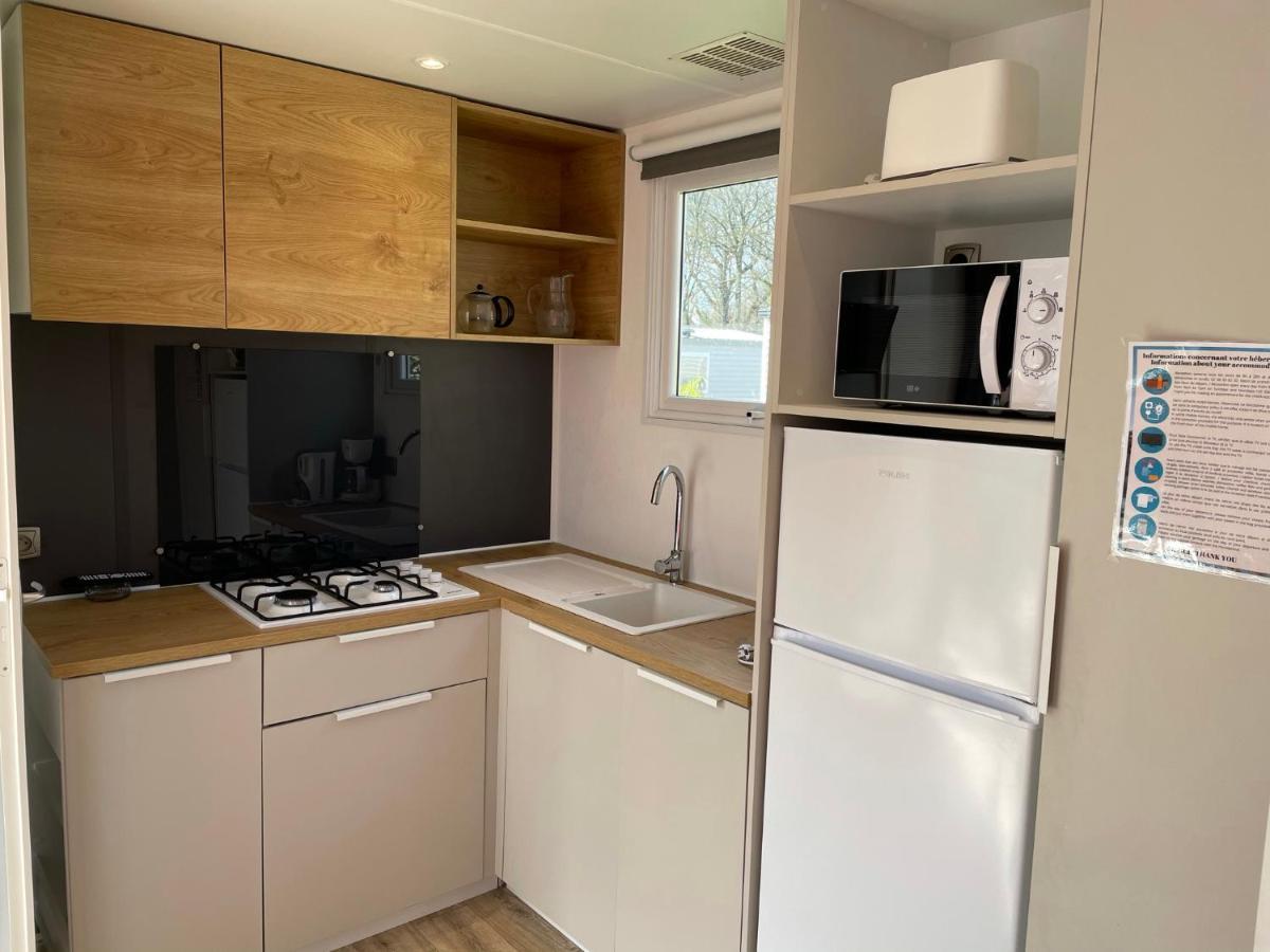 Mobilhome Tout Confort M9 Domaine De Lanniron Quimper Bagian luar foto