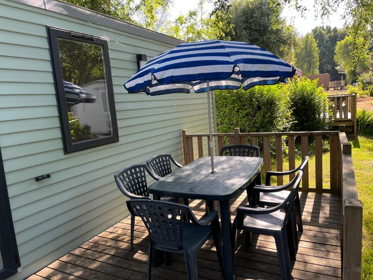 Mobilhome Tout Confort M9 Domaine De Lanniron Quimper Bagian luar foto